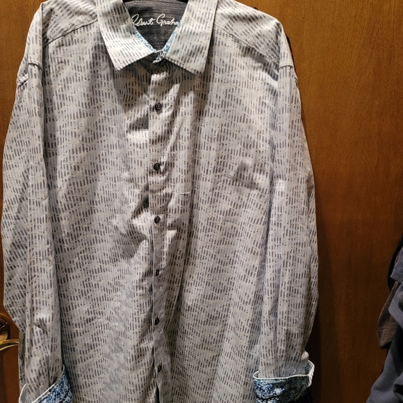 Robert graham mens 3xl long sleeve shirt - Picture 6 of 9